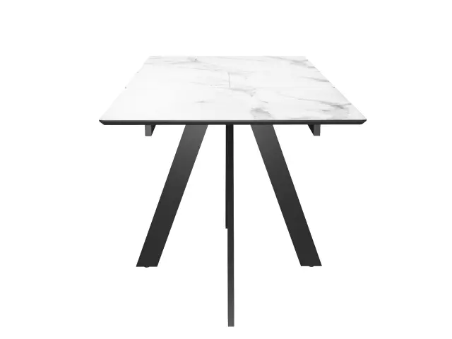 Стол DKD120 мрамор белый (керамогранит матовый) 4