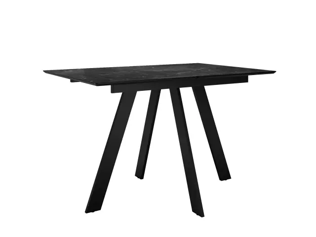 Стол DKD140 мрамор черный (керамогранит матовый) 1