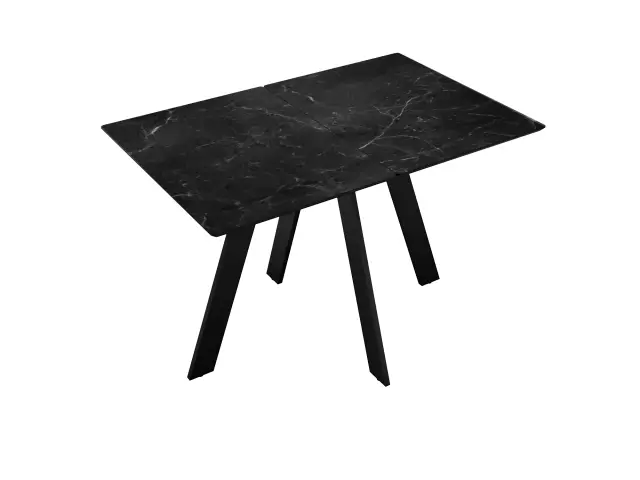 Стол DKD140 мрамор черный (керамогранит матовый) 5