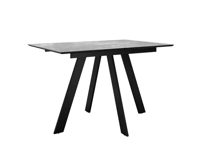 Стол DKD140 мрамор серый (керамогранит матовый) 1