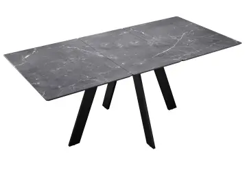 Стол DKD140 мрамор серый (керамогранит матовый)