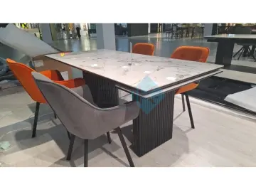 Стол EKD160 Белый глянец (К8/2) (керамогранит глянец)