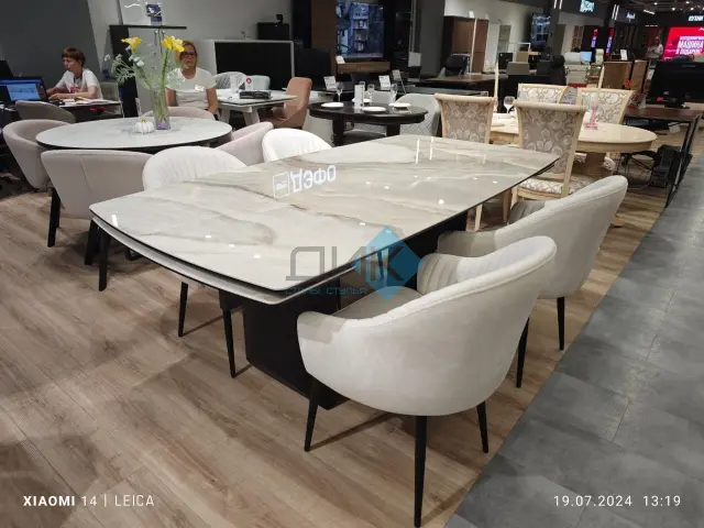 Стол SKS200 REX 769925 (керамогранит бежевый глянец) 3