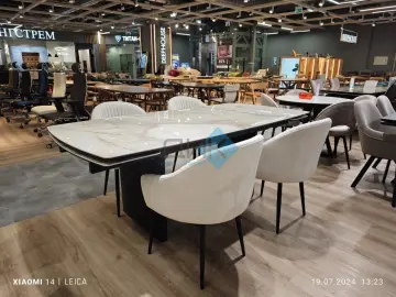 Стол SKS200 REX 769925 (керамогранит бежевый глянец)