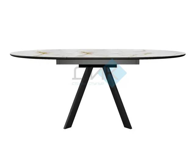 Стол SKC120 Ostra Bianco (керамогранит глянец) 5