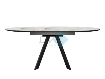 Стол SKC120 Ostra Bianco (керамогранит глянец)