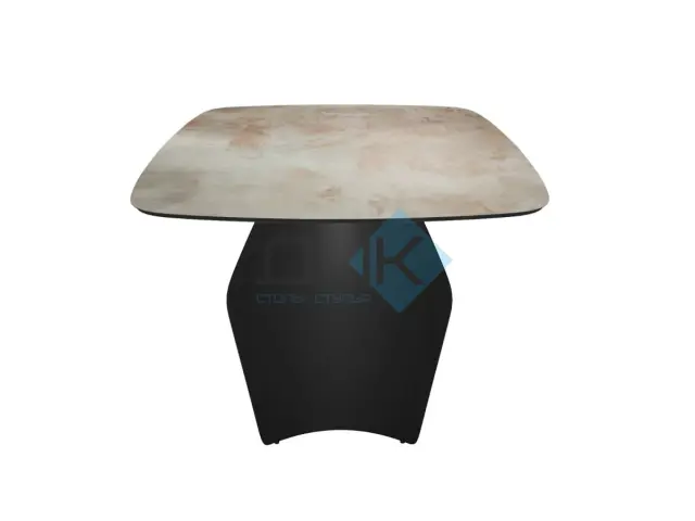 Стол KU180 мрамор SH1683 (керамогранит матовый) 5
