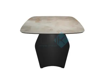 Стол KU180 мрамор SH1683 (керамогранит матовый)