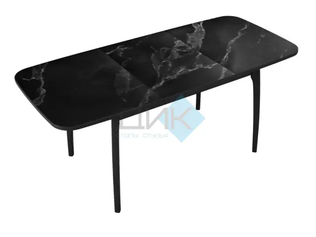 Стол MK40 Черный мрамор (керамогранит матовый) 3