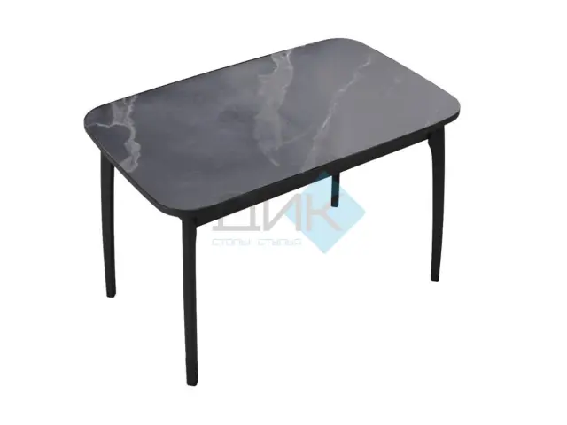 Стол MK40 Серый мрамор (керамогранит матовый) 2