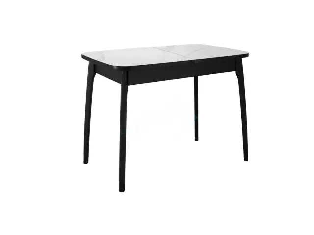 Стол MK40 Белый мрамор (керамогранит матовый) 1