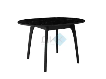 Стол MK46 Черный мрамор(керамогранит матовый)