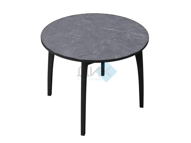 Стол MK46 Серый мрамор (керамогранит матовый) 2