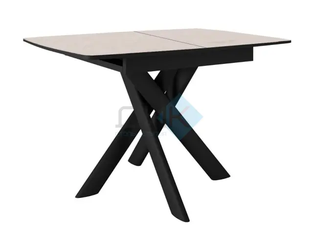 Стол DKB110 Krater Perla (керамогранит матовый) 1