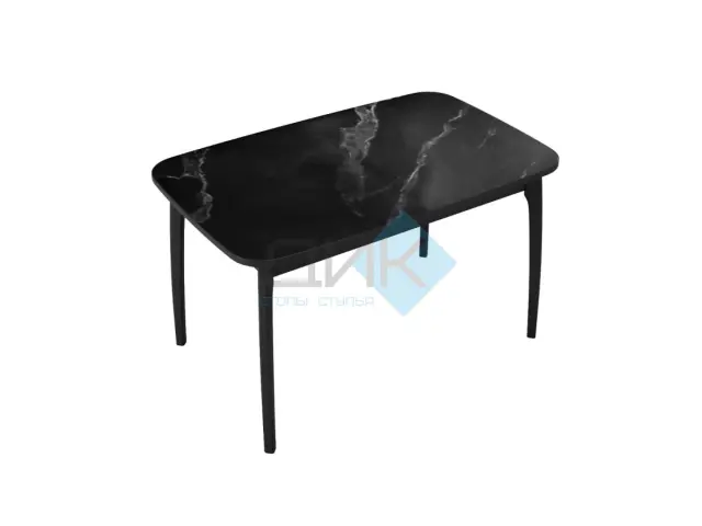 Стол MK15 Черный мрамор (керамогранит) 2