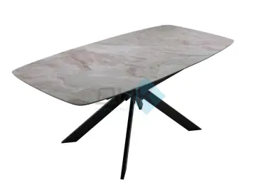 Стол BK140 Italian Grey (Керамогранит глянец)