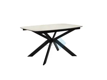 Стол BK140 Ostra Bianco (Керамогранит глянец)