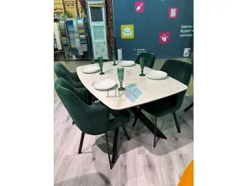 Стол BK140 Ostra Bianco (Керамогранит глянец)