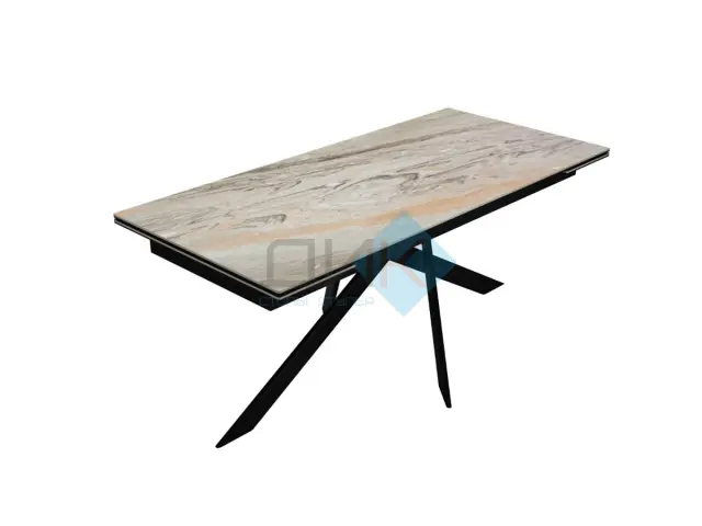 Стол EKX180 Venetian Brown Light (керамигранит глянец) 5