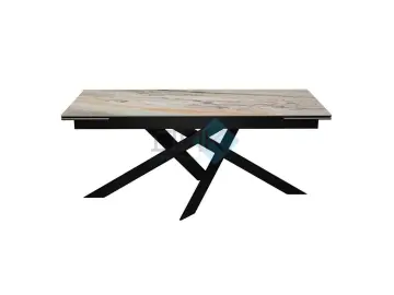 Стол EKX180 Venetian Brown Light (керамигранит глянец)