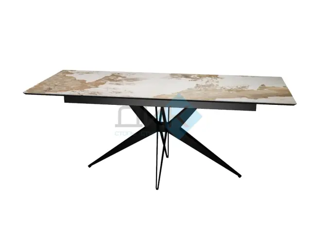 Стол DKS140 PANDORA (керамогранит глянец) 4