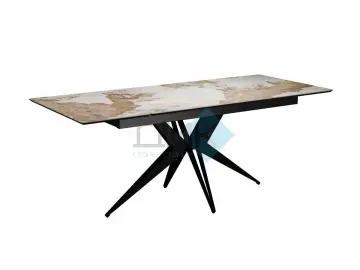 Стол DKS140 PANDORA (керамогранит глянец)