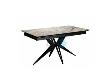 Стол DKS140 Venetian Brown Light (керамигранит глянец)