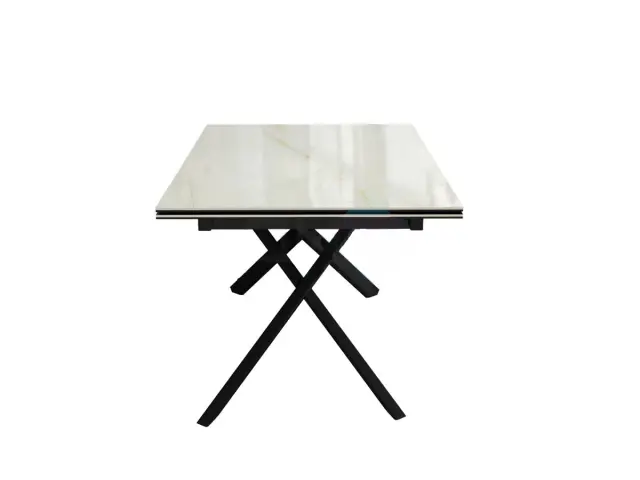 Стол DKX140 Ostra Bianco (керамогранит глянец) 5