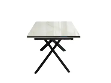 Стол DKX140 Ostra Bianco (керамогранит глянец)