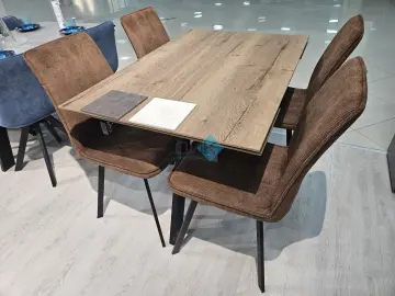 Стул 208 AN19 шоколад