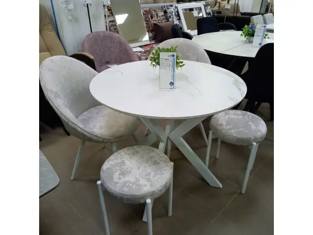 Табурет M13 светло-серый 4