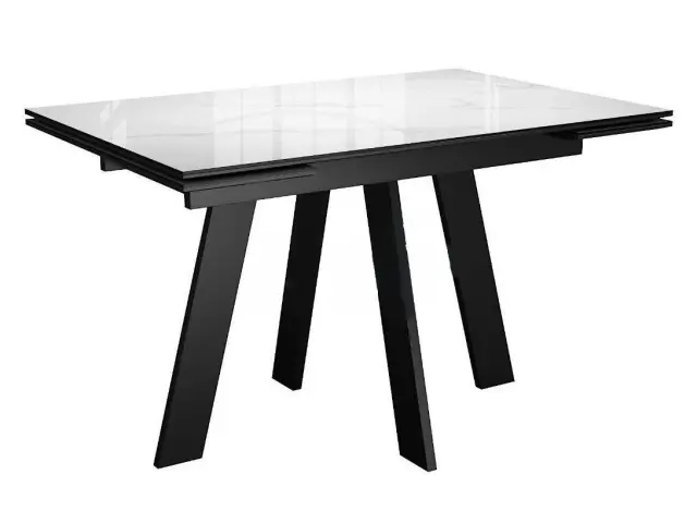 Стол SKM110 Carrara Gloss глянец (керамогранит глянцевый) 1