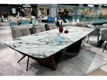 Стол EKO205 К34 (керамогранит глянцевый)