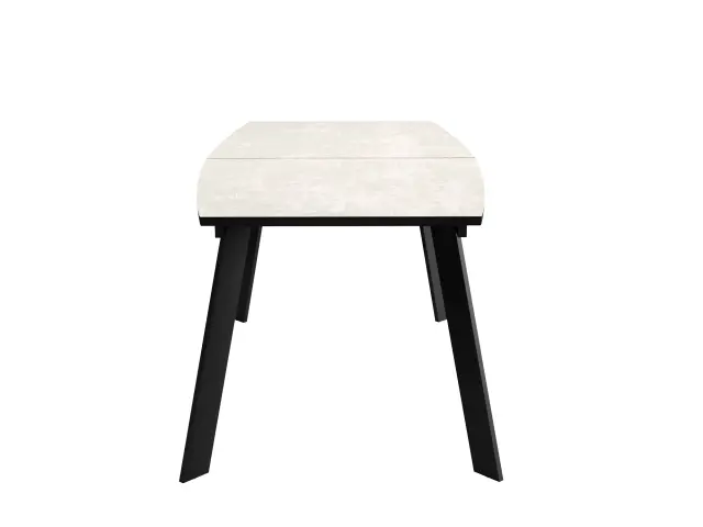 XL160 Хромикс белый стол раздвижной 3