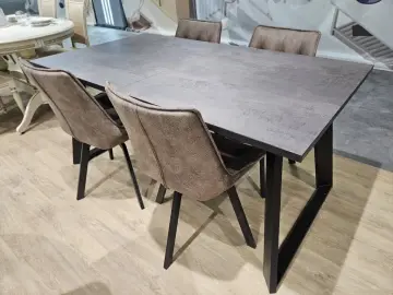 ZL160 Хромикс бронза стол раздвижной