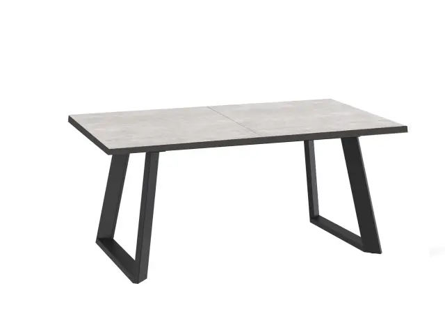 ZL160 Хромикс белый стол раздвижной 1