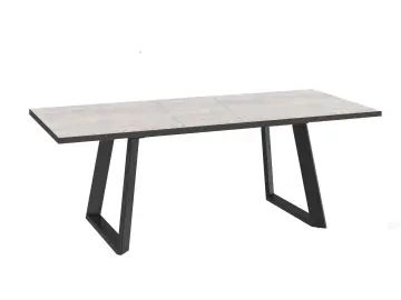 ZL160 Хромикс белый стол раздвижной