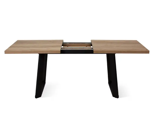 ZL160 Дуб Галифакс стол раздвижной 3