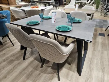 ZL140 Хромикс бронза стол раздвижной