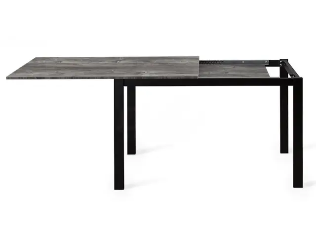 L110 Сосна Пасадена/черные стол раздвижной 3