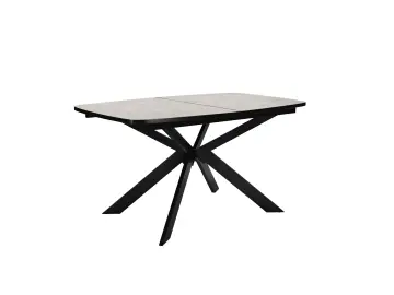 B140 Хромикс белый стол раздвижной