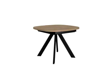 B110 Дуб Галифакс квадратный стол раздвижной