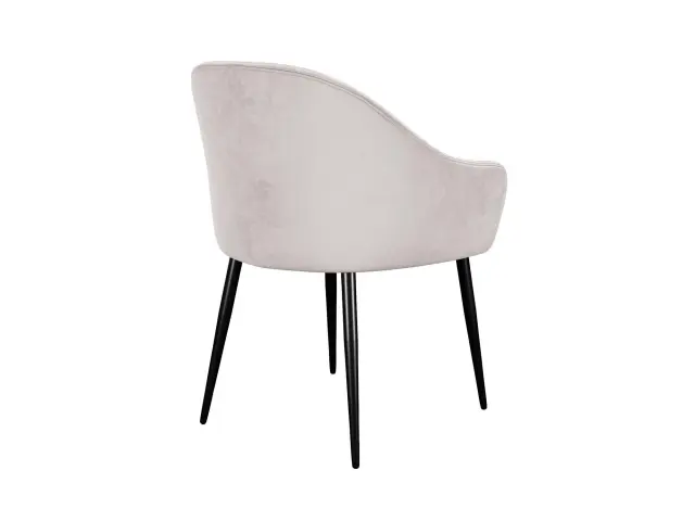 Стул для кухни DikLine 440 C103 крем, ножки черные 2