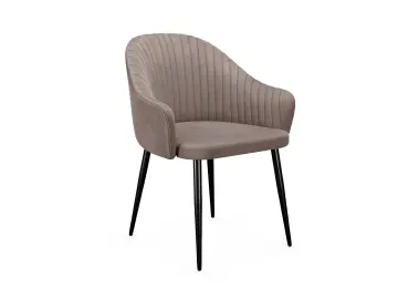 Стул DikLine 440 C43 капучино, ножки черные