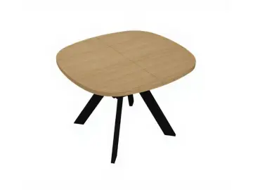 B110 Дуб Каселла квадратный стол раздвижной