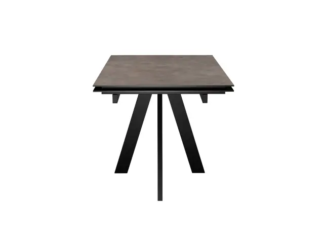 DM140 Хромикс бронза/черные стол раздвижной 5