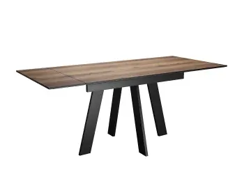 WINGS Дуб делано/Черный стол раздвижной