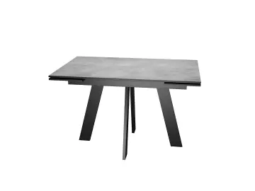 WINGS Северный камень/Черный стол раздвижной