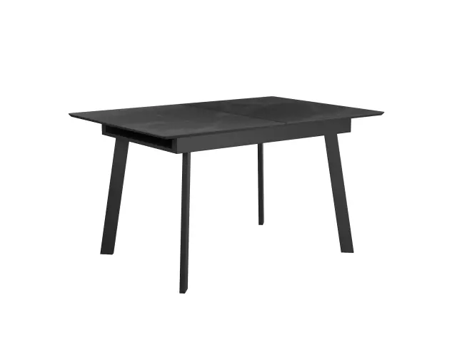 SFH125 стекло Черный мрамор/подстолье черное стол раздвижной 1