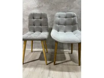 Стул КВАДРО LUXE с деревянными опорами